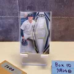 2022 Topps Anthony Rizzo New York Yankees Tier One Game-Used ジャージ カード