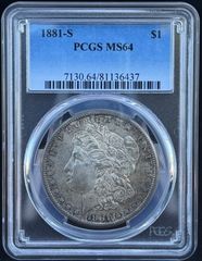 鑑定済み PCGS MS62 明治38年 一圓銀貨 旧貨幣 - メルカリ