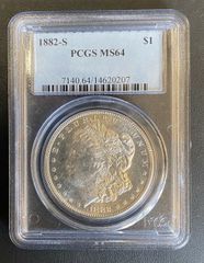 PCGS MS61 1882年 ニューオリンズ製 モルガンダラー - メルカリ