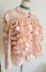 新品タグ付き】MARGAUX VINTAGE ポケットフリルブラウス - メルカリ