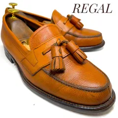 REGAL リーガル タッセルローファー 2017 茶 ブラウン 24.5cm　革靴 ビジネスシューズ ドレス カジュアル 本革 本皮 メンズ