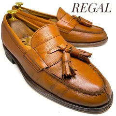 REGAL リーガル タッセルローファー 2641 薄茶 ライトブラウン 24.5cm　革靴 ビジネスシューズ ドレス カジュアル 本革 本皮 メンズ
