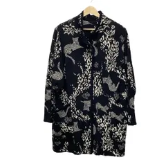 伊太利屋 ロングコート レオパード カーディガン Mサイズ 黒×グレー 2025年最新】伊太利屋 コート レオパードの人気アイテム - メルカリ