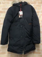 【中古】 タグ付 Outdoor Survival Canada アウトドアサバイバルカナダ NEVLUK ダウン OS0111 ブラック S 111441490