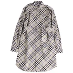 極美品 バーバリー BURBERRY ワンピース シャツワンピース ベルト付 チのサムネイル