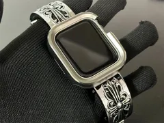 メタルs1★Apple Watch バンド リンクブレスレット ステンレスベルト 鏡面 Apple Watch 保護カバー アルミ合金&TPU 2in1ケース チタン色 44mm 45mm 46mm 49mm ultra ウルトラ メンズ レディース