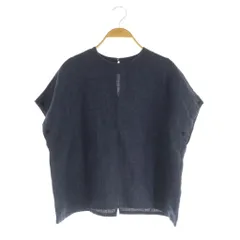 アーツ&サイエンス ARTS & SCIENCE ARTS&SCIENCE リネンブラウス 半袖 アーツ&サイエンス ARTS & SCIENCE ARTS&SCIENCE リネンブラウス 半袖