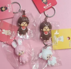 日本輸入*モンチッチ フィギュア キーホルダー キーホルダー バッグホルダー
