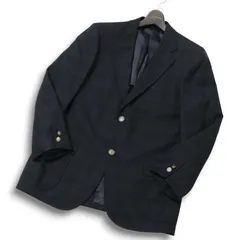 美品 NEWYORKER 銀ボタン テーラードジャケット LL 黒 ウール 2025年最新】ニューヨーカー ジャケット 銀ボタンの人気アイテム