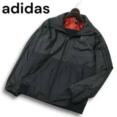 adidas アディダス DN1405 秋冬 CLIMASTORM★ 裏起毛 スポーツ ウィンドブレーカー ジャケット Sz.M メンズ