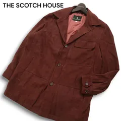 THE SCOTCH HOUSE スコッチハウス 秋冬 スウェード調★ ワーク ジャケット コート Sz.M　メンズ