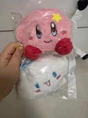 新品 星のカービィ & シナモロール ぬいぐるみ ポーチ セット