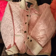 ラルフローレン ポロ ベビーピンク キルティング ジャケット 5t 120