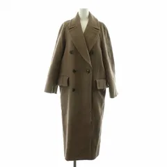 B&Y ユナイテッドアローズ BEAUTY&YOUTH ビューティー&ユース HAMILTON WOOL MIX メルトンロングPコート ピーコート アウター ロング M ブラウン 1625-144-4382 /NQ