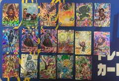 スーパードラゴンボールヒーローズ   まとめ売り  ベジット:ゼノ 北の界王　 フュー:少年期　マジュニア　ガーリックjr　ミスター・サタン　魔人ロベル　魔人トウ　ブロリー　時の界王神　魔人ブウ:善　ゴールデンメタルクウラ:ゼノ　魔神プティン　ディスポ