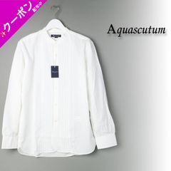 新品 Glanshirt リネン混合シャツ ボタンシャツ ストライプ 長袖40L 