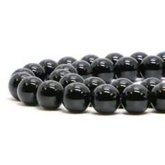 ○1連販売○オニキス【丸玉】12mm【天然石 ビーズ パワーストーン】