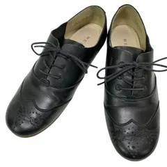【極美品】リーガル (23) レースアップシューズ ドレスシューズ ウィングチップ メダリオン 本革 レザー 定番デザイン