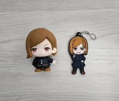 呪術廻戦 釘崎 野薔薇 フィギュア + ラバーチャーム キーホルダー