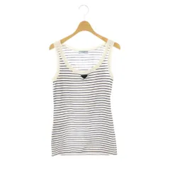 未使用　プラダ ブルー タンクトップ 3090051454799903_01_8313.jpeg