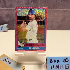 2025 Topps Heritage Dansby Swanson CHICAGO CUBS Shortstop Speckled Refractor Pink カード
