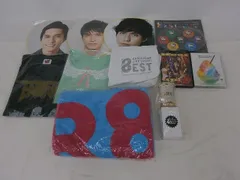  中古品 関ジャニ∞ SUPER EIGHT 錦戸亮 のみ ツアーグッズ 他 タオル ペンライト Tシャツ DVD 等 グッズセット