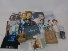  中古品 嵐 大野智 嵐フェス 他 ペンライト うちわ パンフレット DVD 等 グッズセット