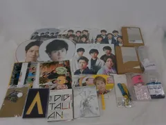  中古品 嵐 二宮和也 THE DIGITALIAN 他 ペンライト うちわ アクリルオーナメント DVD 等 グッズセット