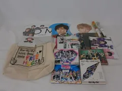  中古品 Kis-My-Ft2 千賀健永 Kis-My-Journey 他 うちわ ペンライト クリアファイル Blu-ray DVD 等 グッズセット