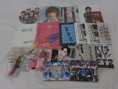  中古品 Kis-My-Ft2 藤ヶ谷太輔 ISCREAM 他 ペンライト うちわ ぬいぐるみ DVD 等 グッズセット