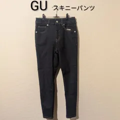 GU スキニージーンズ 新品タグ付き レディース 64cm スキニー ジーユー ジーンズ ジーパン 重ね着 通年 部屋着