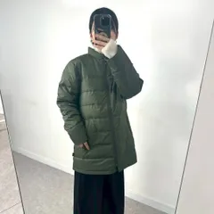 【Crocodile】　新品 未使用 ロング丈 ダウンジャケット カーキ 軽量 防寒 Mサイズ お洒落 可愛い 冬 秋 アウター レディース 女性