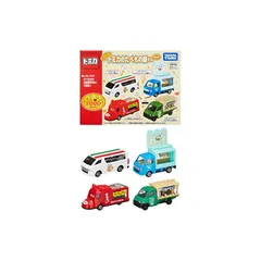 【迅速発送】タカラトミー(TAKARA TOMY) トミカ わくわく ! トミカのたべもの屋さんセット 1
