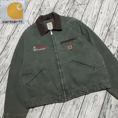 2025年最新】carhartt デトロイトジャケット モスグリーンの人気