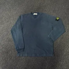 ストーンアイランド ネイビー Vネック ロングスリーブ
