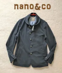 nano&co ナノユニバース メルトンジャケット コート S