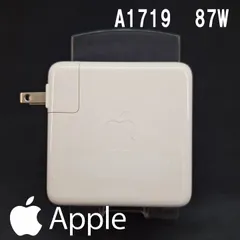 純正品 Apple Mac ACアダプタ Type-C Power Adapter 87W A1719　アップル マック 動作品 中古　匿名配送