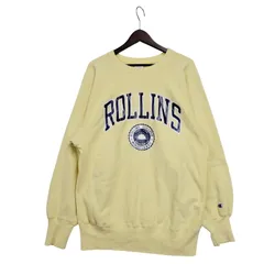 【中古品】Champion チャンピオン ROLLINS REVERSE WEAVE SWEATSHIRT リバースウィーブ スウェットシャツ USA製 刺繍タグ トレーナー 長袖 トップス 【146-251007-as-04-izu】