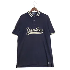 【中古品】Polo by Ralph Lauren ポロバイラルフローレン YANKEES SS POLO SHIRT ヤンキース ショートスリーブ ポロシャツ 半袖 トップス 【147-251008-as-01-izu】