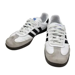 【中古品】adidas アディダス B75806 SAMBA OG サンバ CLOUD WHITE/CORE BLACK/CLEAR GRANITE  靴 スニーカー シューズ 【161-251010-km-02-izu】