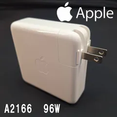 純正品 Apple Mac ACアダプタ Type-C Power Adapter 96W A2166　アップル マック 動作品 中古　匿名配送