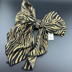 【新品】定価1980円 ヘアアクセサリー バレッタ ブラック×ホワイト リボン 大きめ キレイ レディース◆