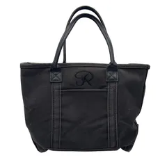 【現状渡し品】L.L.Bean エルエルビーン USA製 伊勢丹限定 BLACK ON BLACK TOTE BAG ブラック オン ブラック トートバッグ カバン 【188-251014-cs-03-izu】