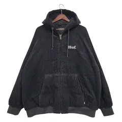 【中古品】HUF ハフ COLTON CORD HOODED ZIP JACKET フード ジップ ジャケット アウター 【142-251014-cs-13-izu】