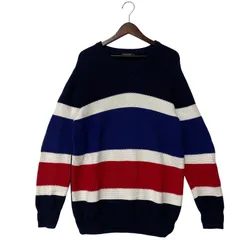 【中古品】BLACK LABELCRESTBRIDGE ブラックレーベル・クレストブリッジ V NECK KNIT SWEATER 51N52-352-28 Vネック ニット セーター 長袖 トップス 【141-251024-as-33-izu】