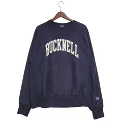 【中古品】Champion チャンピオン BUCKNELL REVERSE WEAVE SWEATSHIRT リバースウィーブ スウェットシャツ 青単タグ復刻 トレーナー 長袖 トップス 【148-251101-as-14-izu】