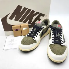 おまけ多数 極美品 DM7866-200 26cm ナイキトラヴィス NIKE ナイキ DM7866-200 AIR JORDAN 1 LOW OG SP TRAVIS SCOTT エア