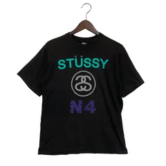 【中古品】 OLD STUSSY オールド ステューシー 00S SS LINK NO4 SS TEE リンク ナンバーフォー ショートスリーブ Tシャツ トップス 半袖 【142-251113-cs-04-izu】