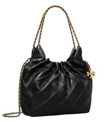 大人気♡羽のように軽いトート】新品 Tory Burch＊ELLA CHAIN TOTE