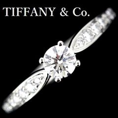 Tiffany ジャズ ダイヤモンド ベゼル リング エタニティ プラチナ